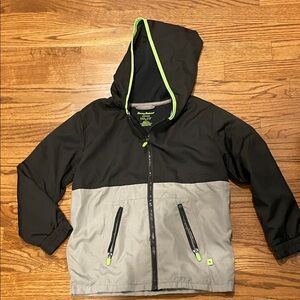 Kids Tommy Bahama Black and Gray Hooded Jacket